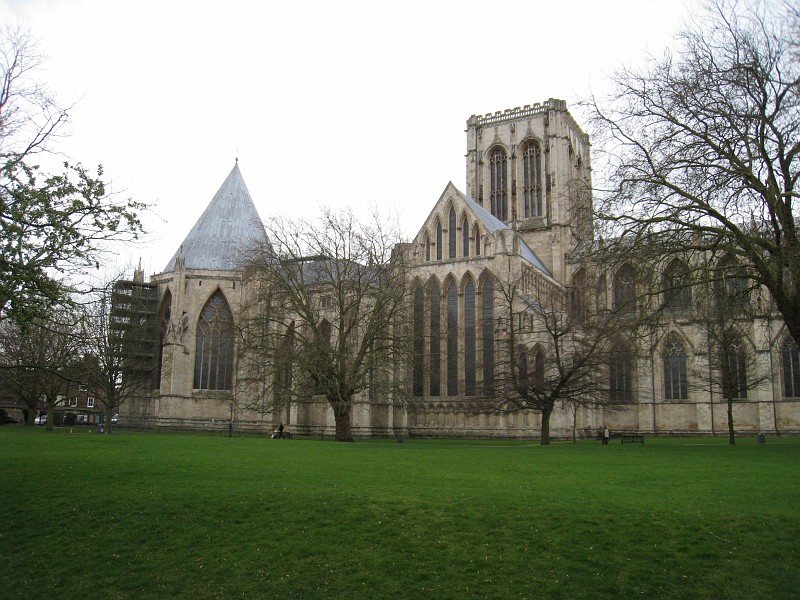 2011 UK England York 0955.jpg - A visit to Newcastle England for a company audit allowed time to visit the city of York. Train rides, train museum, walled city, large churches.